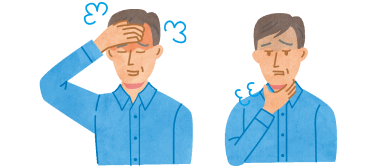 サイトカイン放出症候群(CRS)イメージ